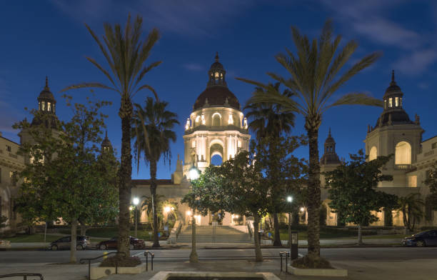 istock Pasadena City Hall Twilight 1338176945