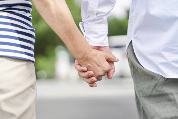 istock A good middle-aged couple holding hands 1338190392