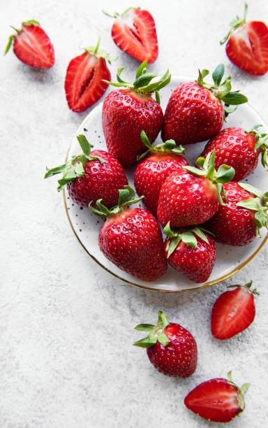 istock Fresh ripe delicious strawberries 1338207982