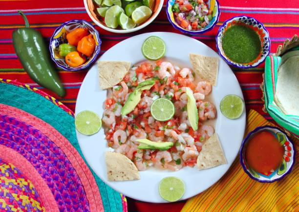 istock camaron shrimp ceviche raw seafood salad Mexico 1338209217