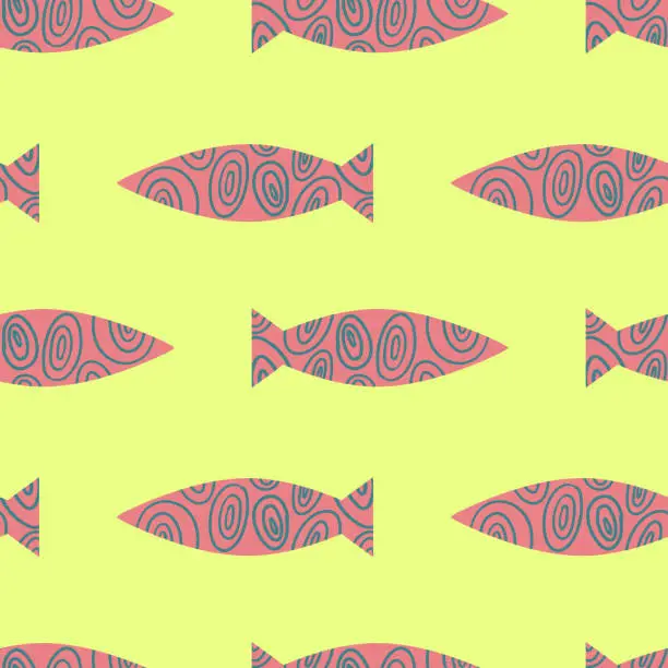 Vector illustration of Fish