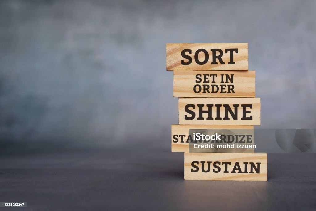 5s Rangement The 5s Workplace Organization Method Stock Photo - Download Image Now ...