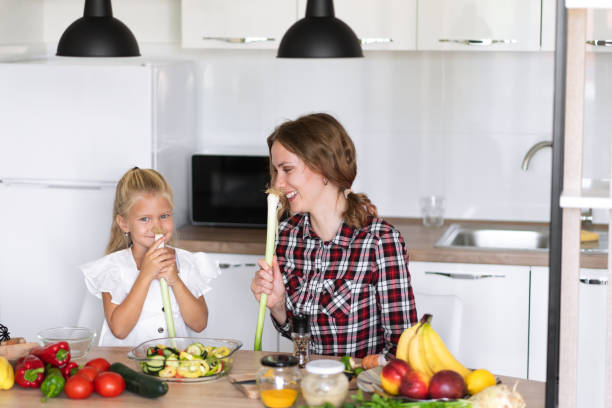 istock A mother and daughter in the kitchen 1338215663