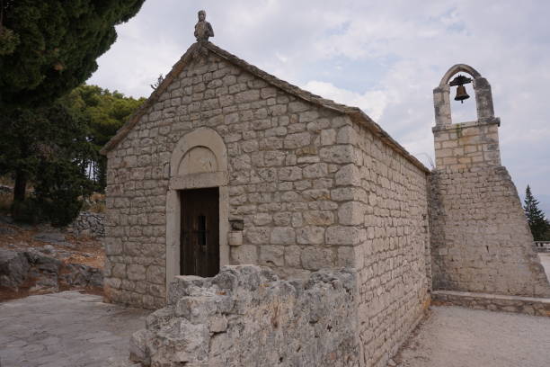 istock St. Nicholas Church, Marjan Hill, close to Split 1338216475