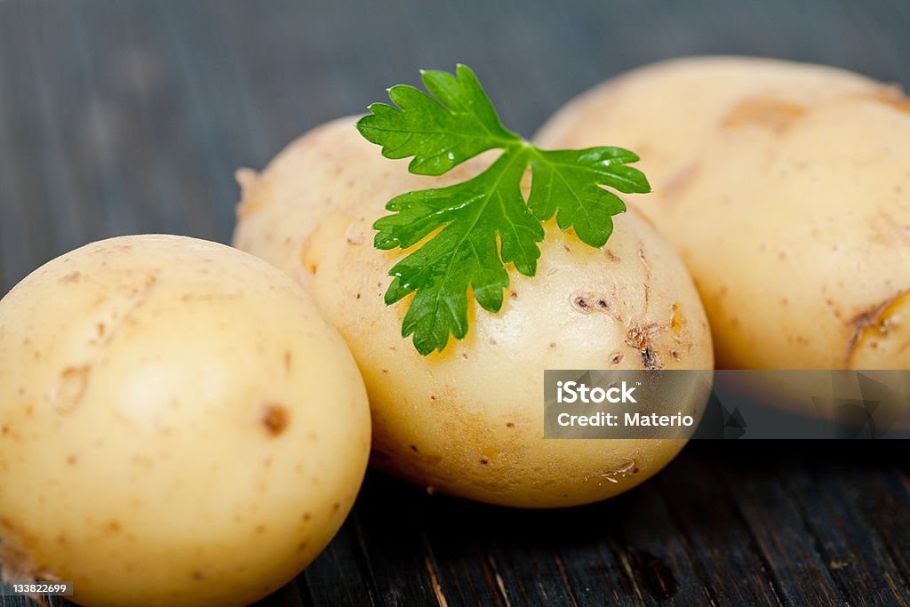 Patata cruda - Foto stock royalty-free di Alimentazione sana