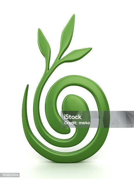 Verde Symbol Traçado De Recorte Incluído - Fotografias de stock e mais imagens de Branco - Branco, Cor verde, Figura para recortar