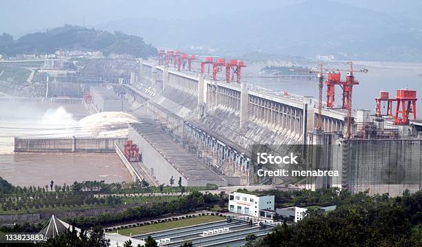 Drei Schluchtenstaudamm Stockfoto und mehr Bilder von Drei Schluchten-Staudamm - Drei Schluchten-Staudamm, China, Staudamm