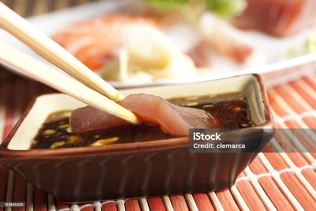 De Sashimi de atún - Foto de stock de Alga Marina libre de derechos