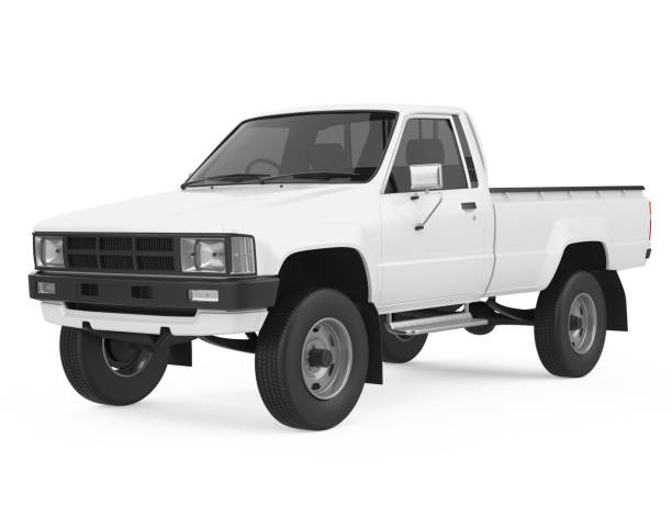 istock Vintage Pickup Truck Isolated 1338243364
