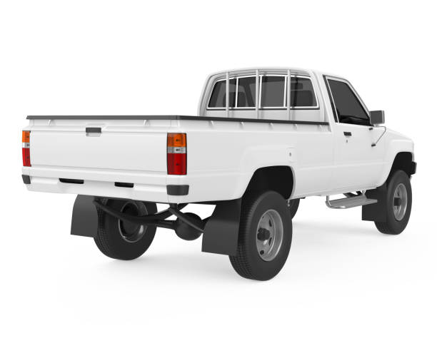 istock Vintage Pickup Truck Isolated 1338243388