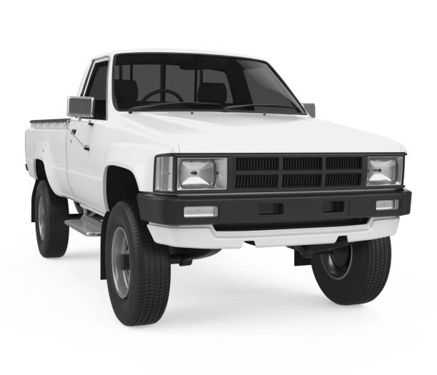istock Vintage Pickup Truck Isolated 1338243428
