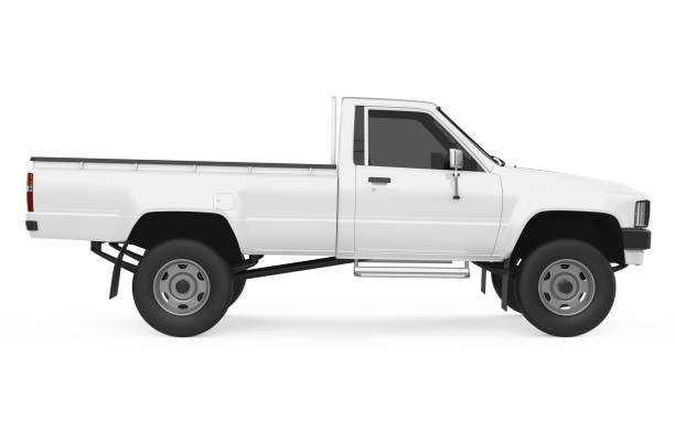 istock Vintage Pickup Truck Isolated 1338243506
