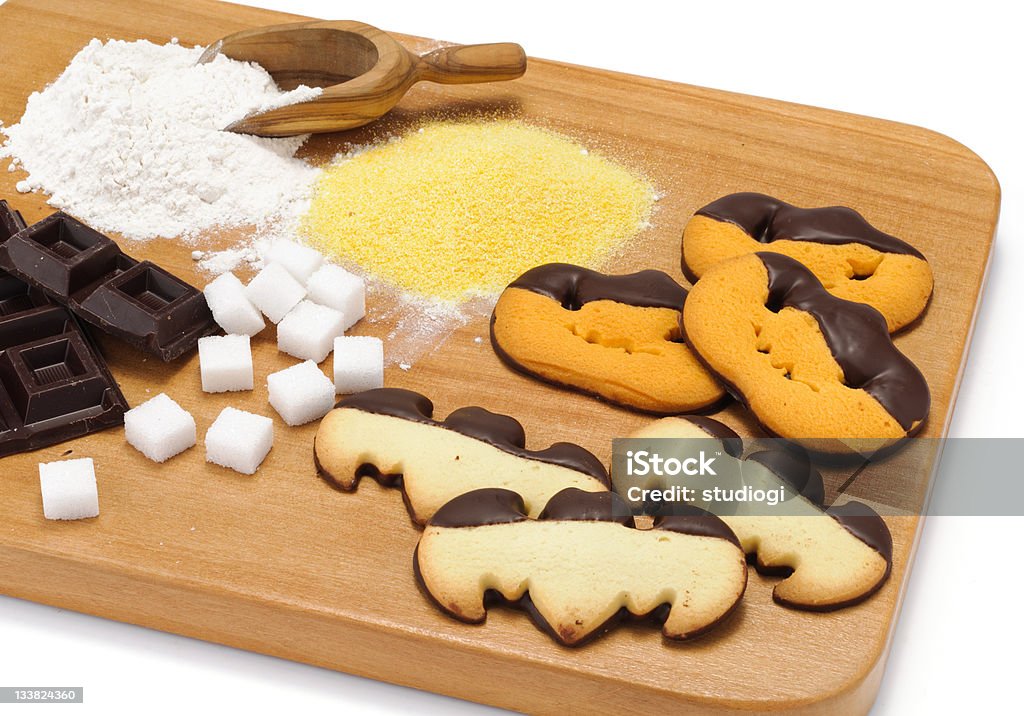 Halloween las cookies - Foto de stock de Alimento libre de derechos