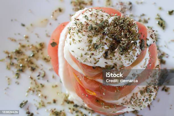 Tomaten Und Stracchino Sandwich Stockfoto und mehr Bilder von Ausgedörrt - Ausgedörrt, Blatt - Pflanzenbestandteile, Erfrischung
