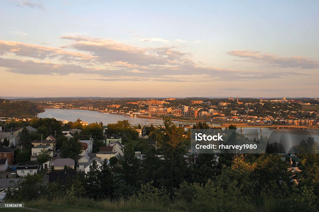 Saguenay Chicoutimi City Chicoutimi Stock Photo