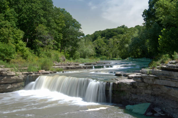 istock Beautiful Catarack Falls-Southern Indiana 1338263056