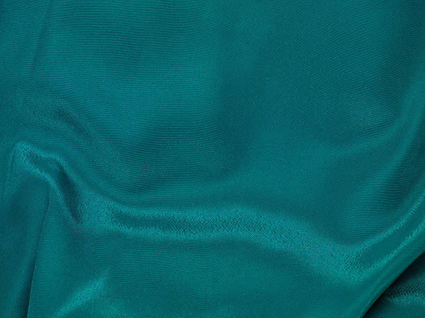 Turquoise material background stock photo