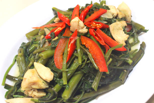 istock Stir-fried kale in oyster sauce 1338267018