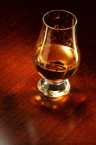 istock Whisky in a Glencairn glass. 133827851