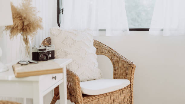 istock Home design with white decoration, apartment interior concept. 1338279393