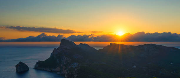 istock View of sunrise at Cap Formentor 1338290924