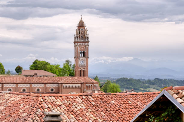 istock Monforte d'Alba, Langhe, Italy: panorama. Color image 1338300325