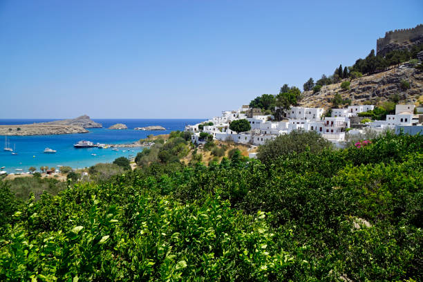 istock Landscape on rhodes island 1338304355