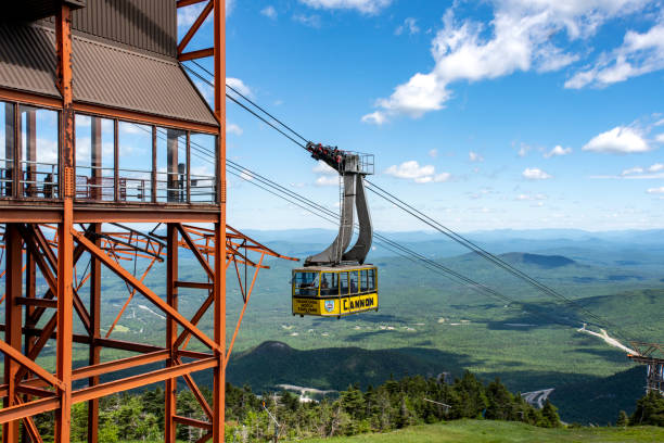 cannon mountain tramwaj powietrzny - franconia zdjęcia i obrazy z banku zdjęć