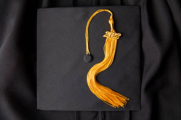 istock Class of 2022 Cap Gown and Tassel 1338311567