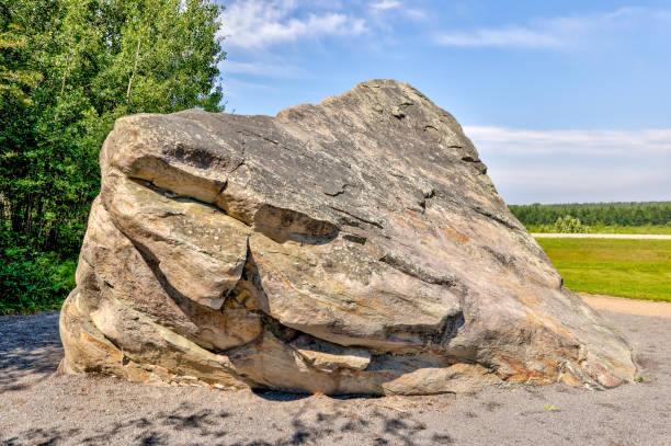 istock The iconic big rock erratic in Rocky Mountain House Alberta 1338314900