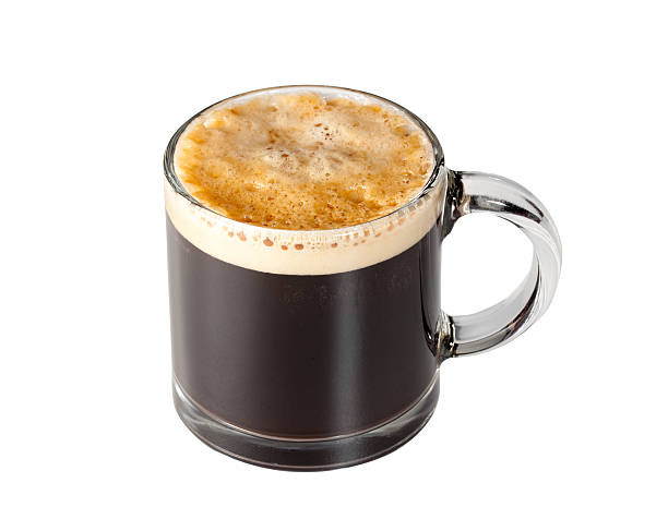 istock Espresso Coffee in glass cup 133831770