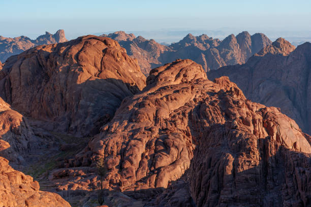 istock Sunrise over Mount Sinai, view from Mount Moses 1338322573