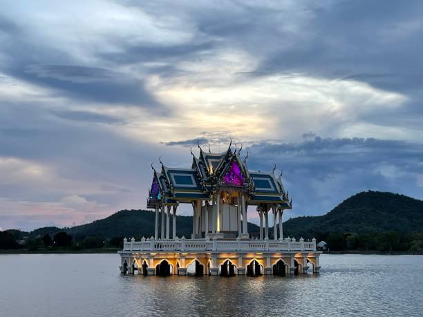 istock Royal Pavilion at Khao Tao Reservoir #1 1338326171