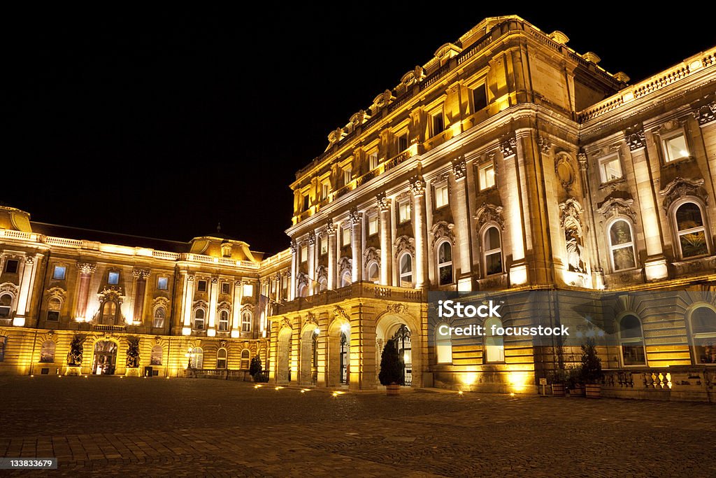 Будапешт-Замок Буда - Стоковые фото Архитектура роялти-фри