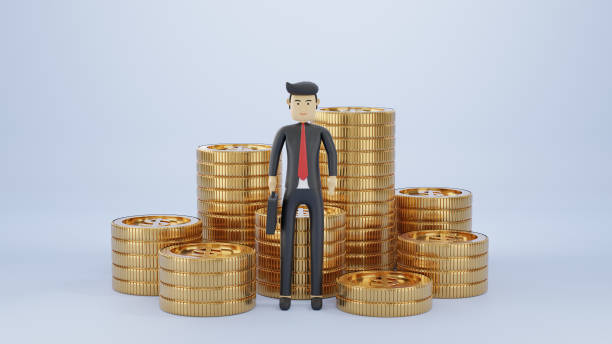istock Business Coins and Investment Ideas 1338349213