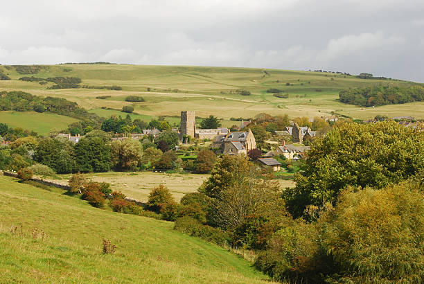 istock Quaint English village in dorset 133835253