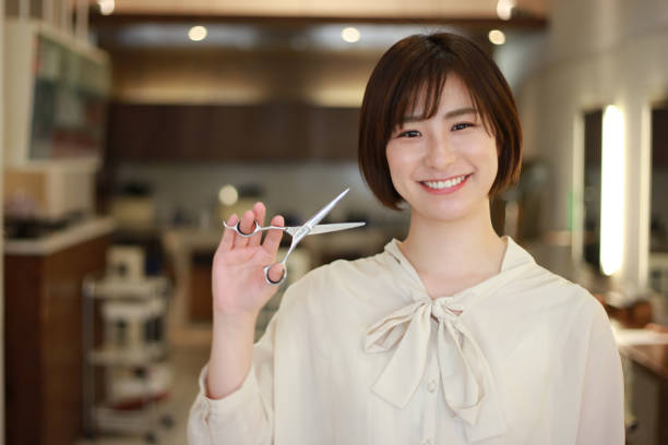 Image of a smiling beautician
