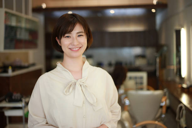 istock Image of a smiling beautician 1338364614