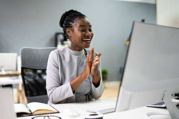 istock Virtual Business Meeting Video Conference Call 1338373143