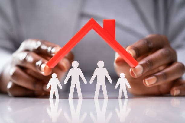 istock Family Insurance Protection And Roof 1338373189