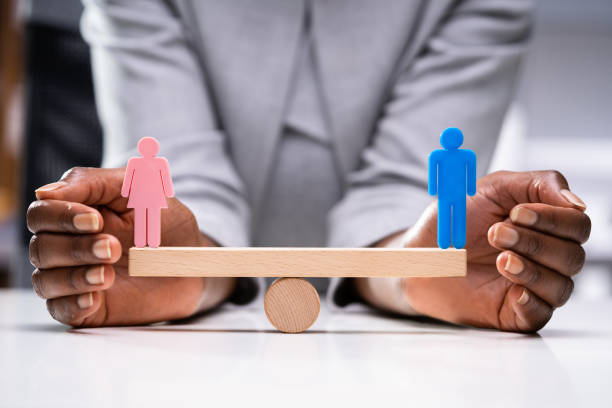 istock Equal Gender Balance And Parity 1338373201