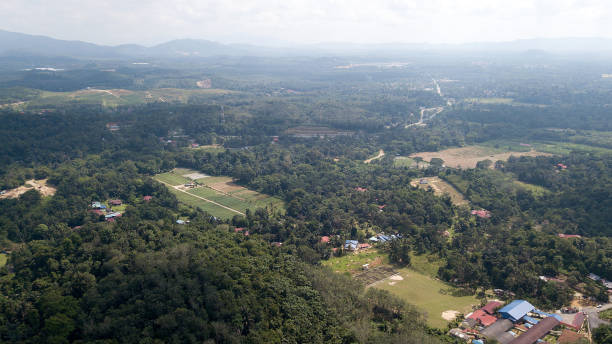istock Aerial View of Rural Town 1338379209