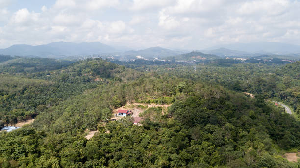 istock Aerial View of Rural Town 1338379253