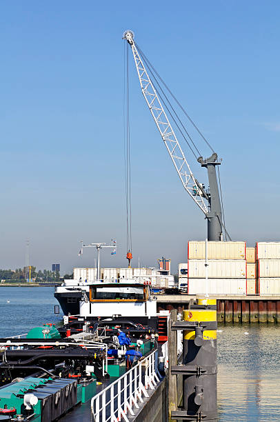 istock container ship in the harbor of rotterdam 133838944
