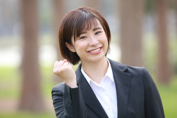 istock Image of a smiling female employee 1338392411