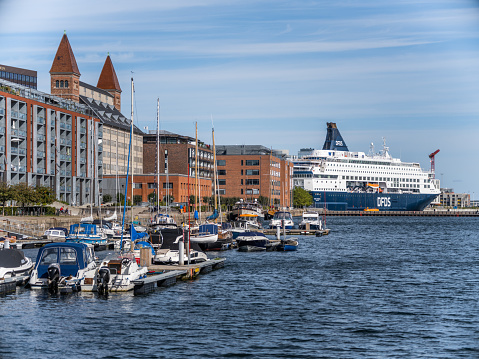 Nordhavn - Northern Harbor - is a district in northern Copenhagen. It has been a container and cruise ship harbor for many years, but in recent years it is being converted into a new residential district, home to 40000 people,