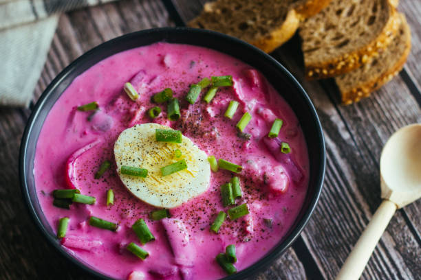 istock Borsch. Russian national dish 1338402631