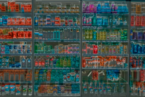 Blurred background-abstract blur shopping mall store interior.