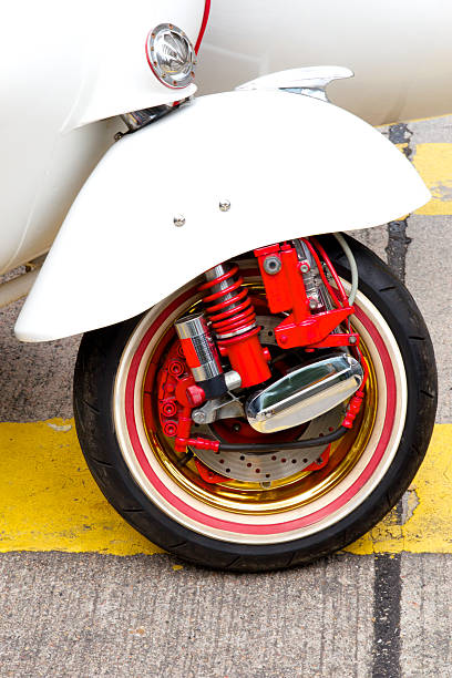 istock Motorcycle Tire Close-up 133840755
