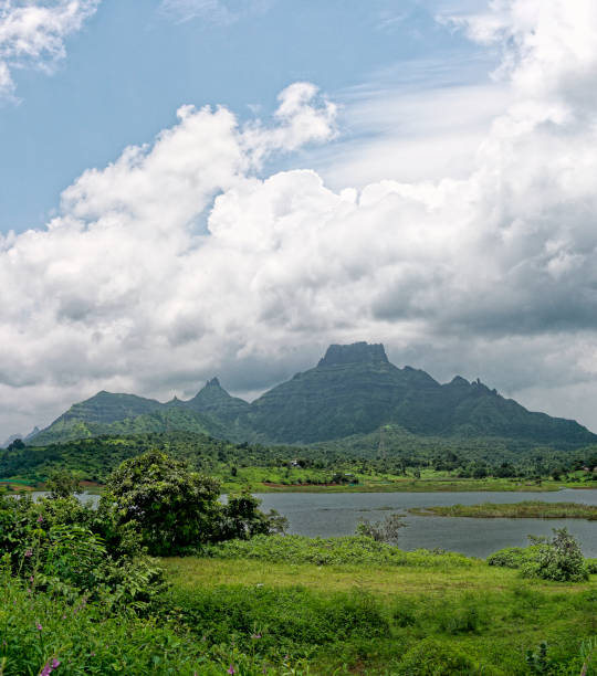 istock Scenic view of mountain horizon 1338420809